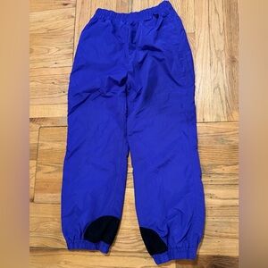 Vtg 90s Columbia Women's Purple Snow Pant W/Patch & Adjustable Waist/Ankle Large